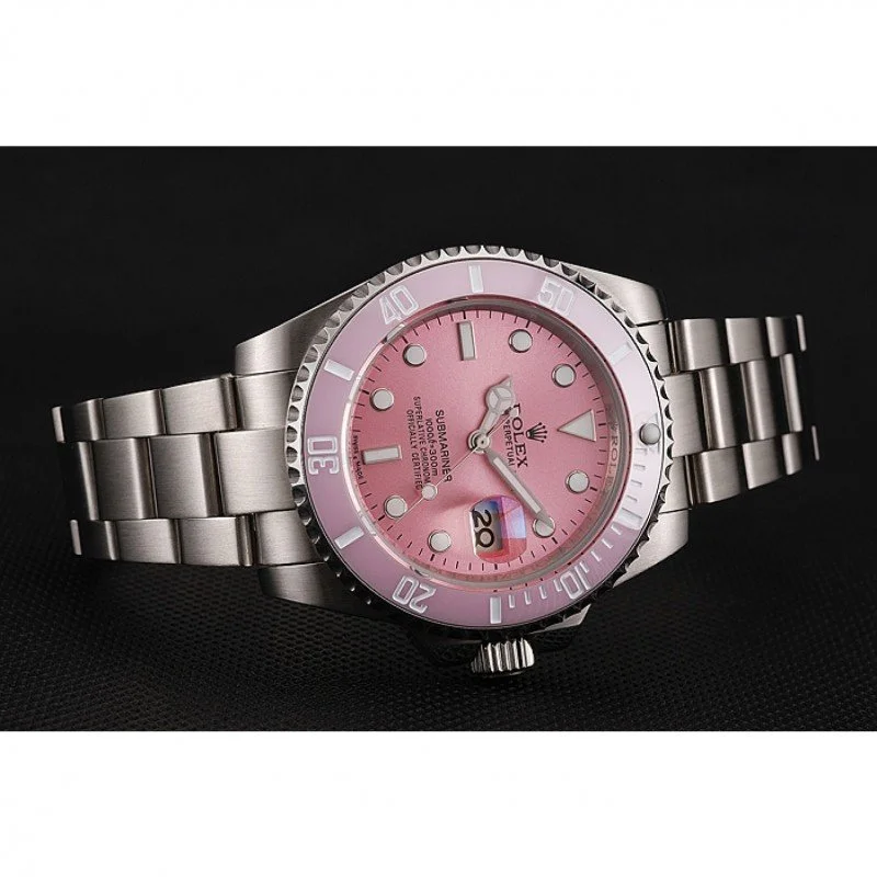 Superclone Rolex Submariner 41mm Pink Dial 1453980 - view 4