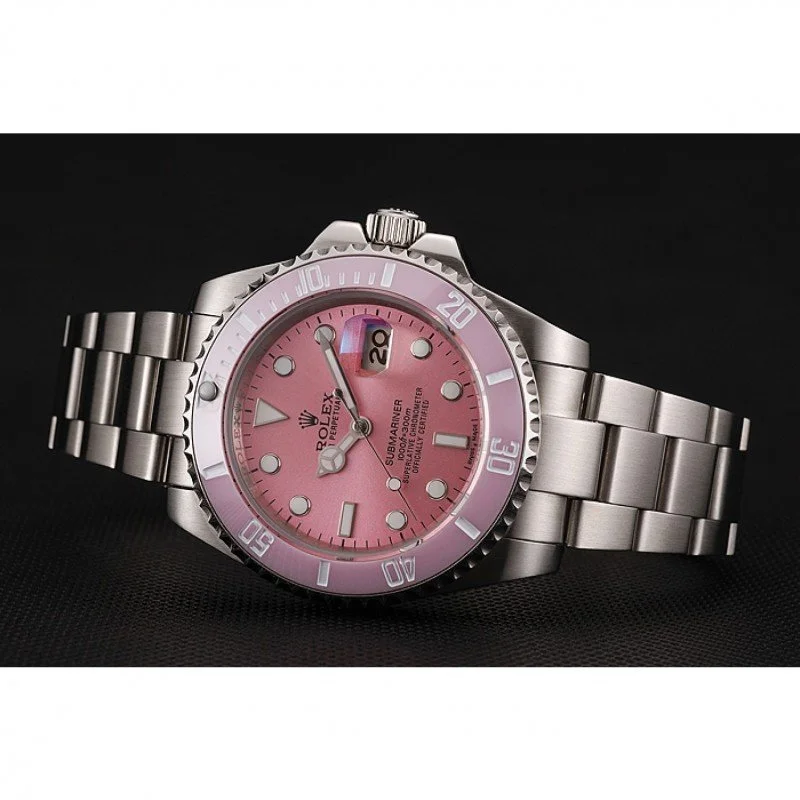 Superclone Rolex Submariner 41mm Pink Dial 1453980 - view 5