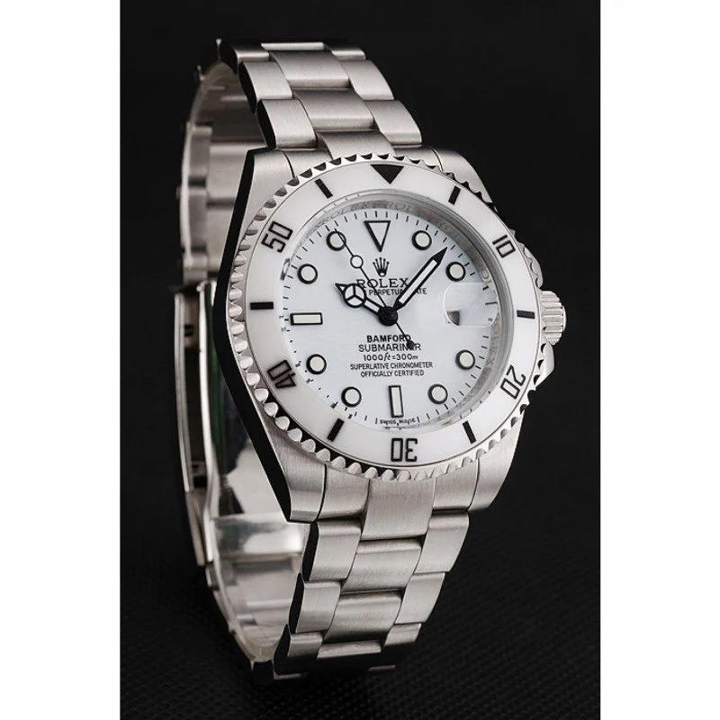 Rolex Submariner 40mm White Dial 1453863 - view 3