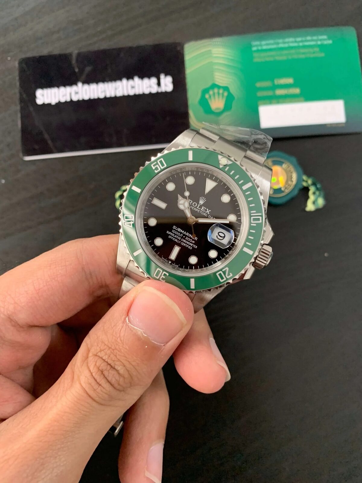Superclone Rolex Submariner 41mm Black Dial 126610LV  Starbucks - view 7