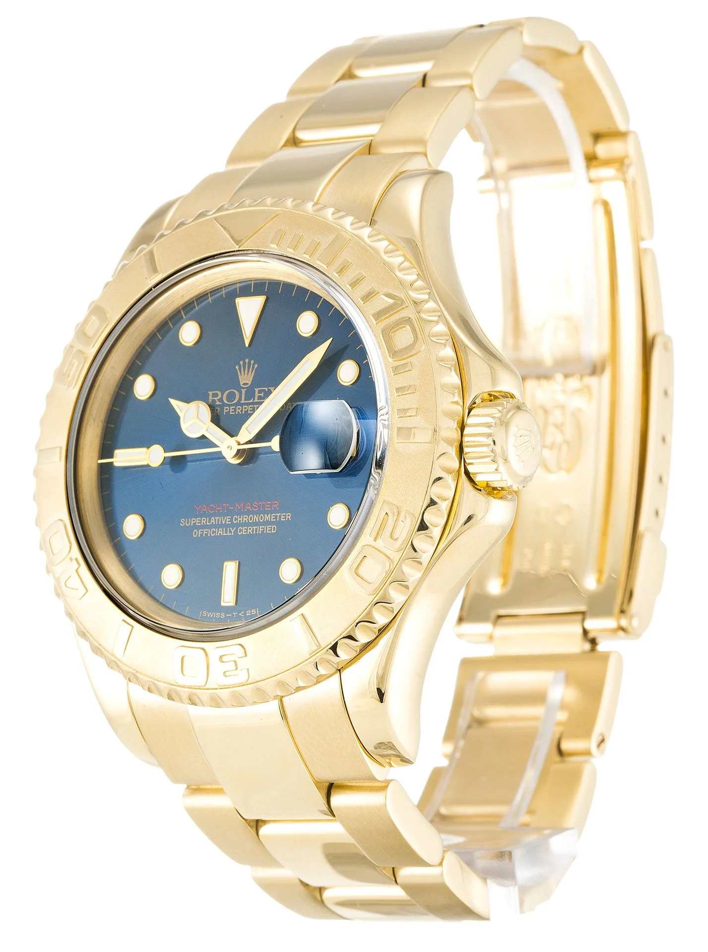 Rolex Yacht-Master 40mm Blue Dial 16628 - view 3