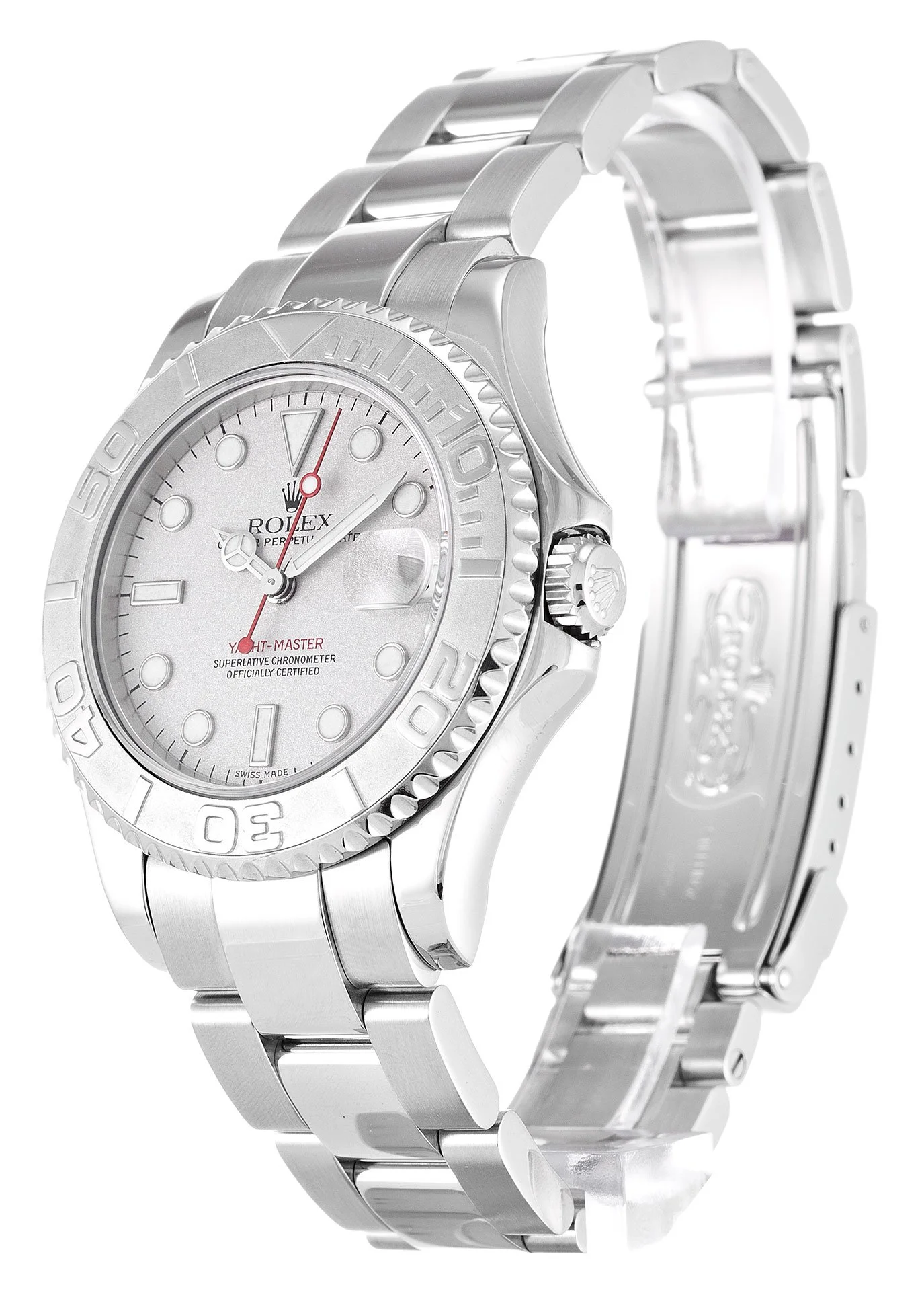 Rolex Yacht-Master 35mm White Dial 168622 - view 3