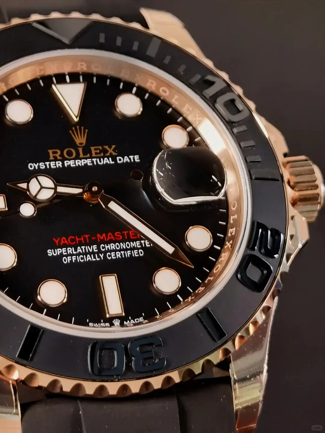 Rolex Yacht-Master 40 Oyster 40 mm Everose gold 126655 - view 6