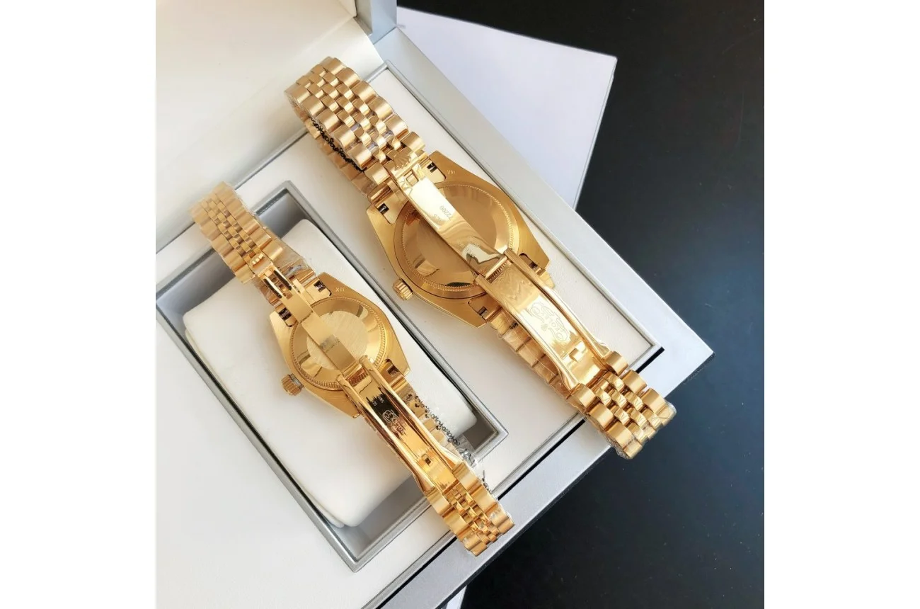 Couple Watches Rolex Datejust 36/28mm RG/RG Jub Gold/Dial - view 8