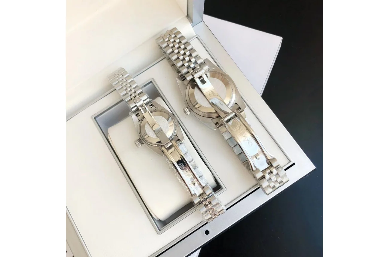 Couple Watches Rolex Datejust 36/28mm SS/SS Jub Pink/Dial - view 8