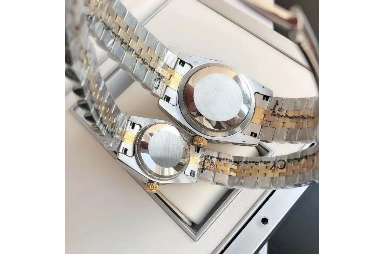 Couple Watches Rolex Datejust 36/28mm RG/SS Jub Gold/Dial - view 10