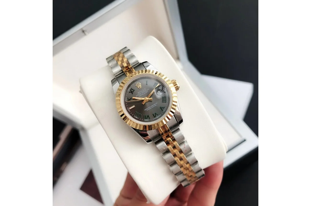 Couple Watches Rolex Datejust 36/28mm RG/SS Jub Grey/Rmn - view 5
