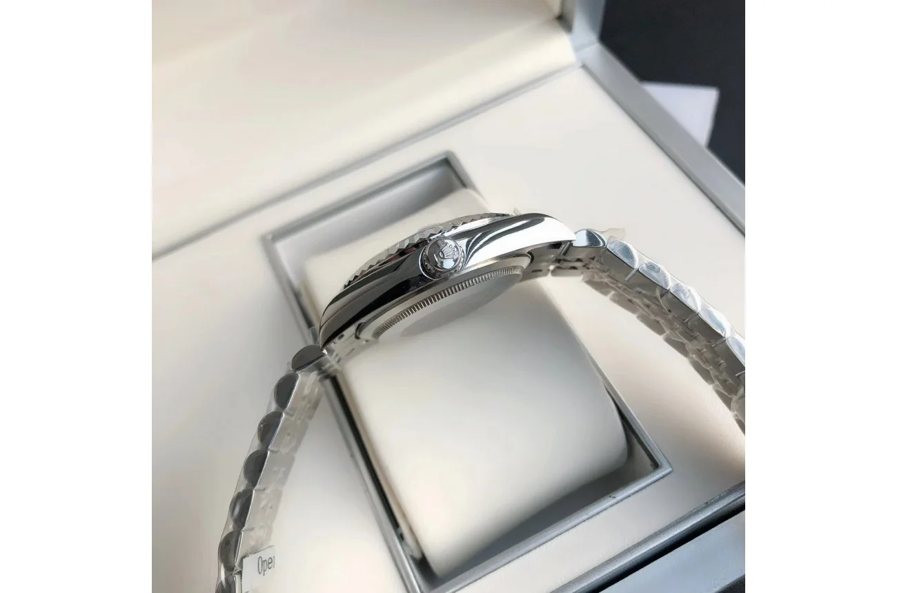Couple Watches Rolex Datejust 36/28mm SS/SS Jub White/Dial - view 9