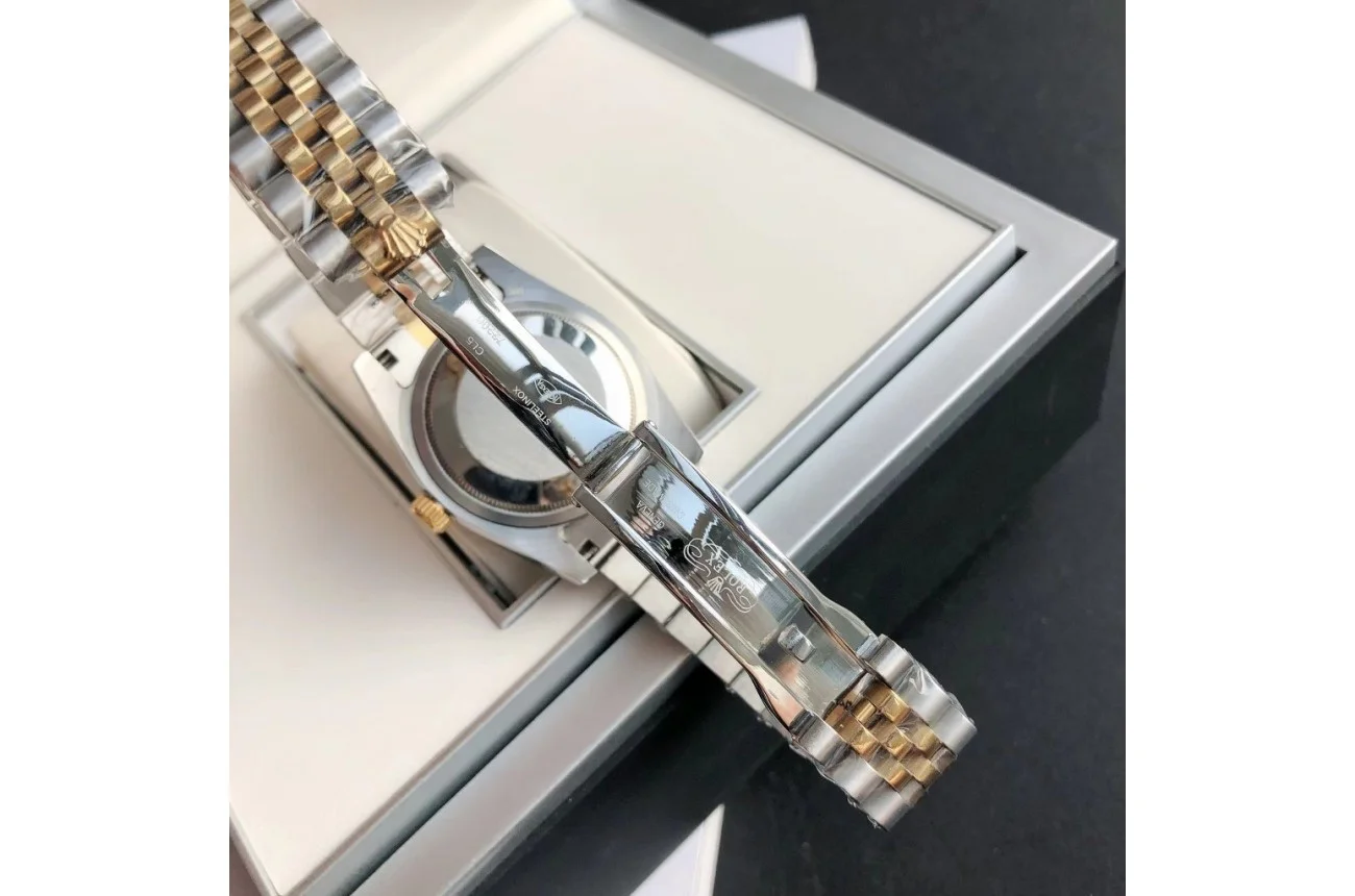 Couple Watches Rolex Datejust 36/28mm RG/SS Jub Green/Dial - view 8