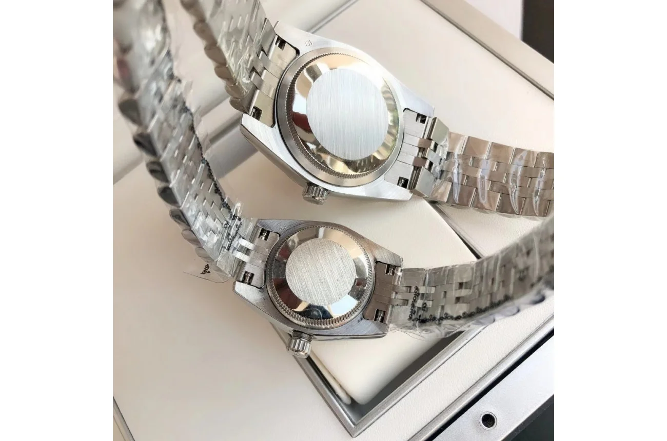 Couple Watches Rolex Datejust 36/28mm SS/SS Jub Blue/Dial - view 9