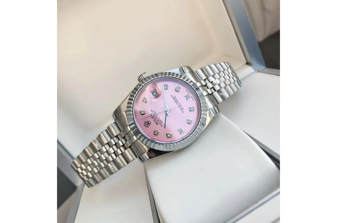 Couple Watches Rolex Datejust 36/28mm SS/SS Jub Pink/Dial - view 7
