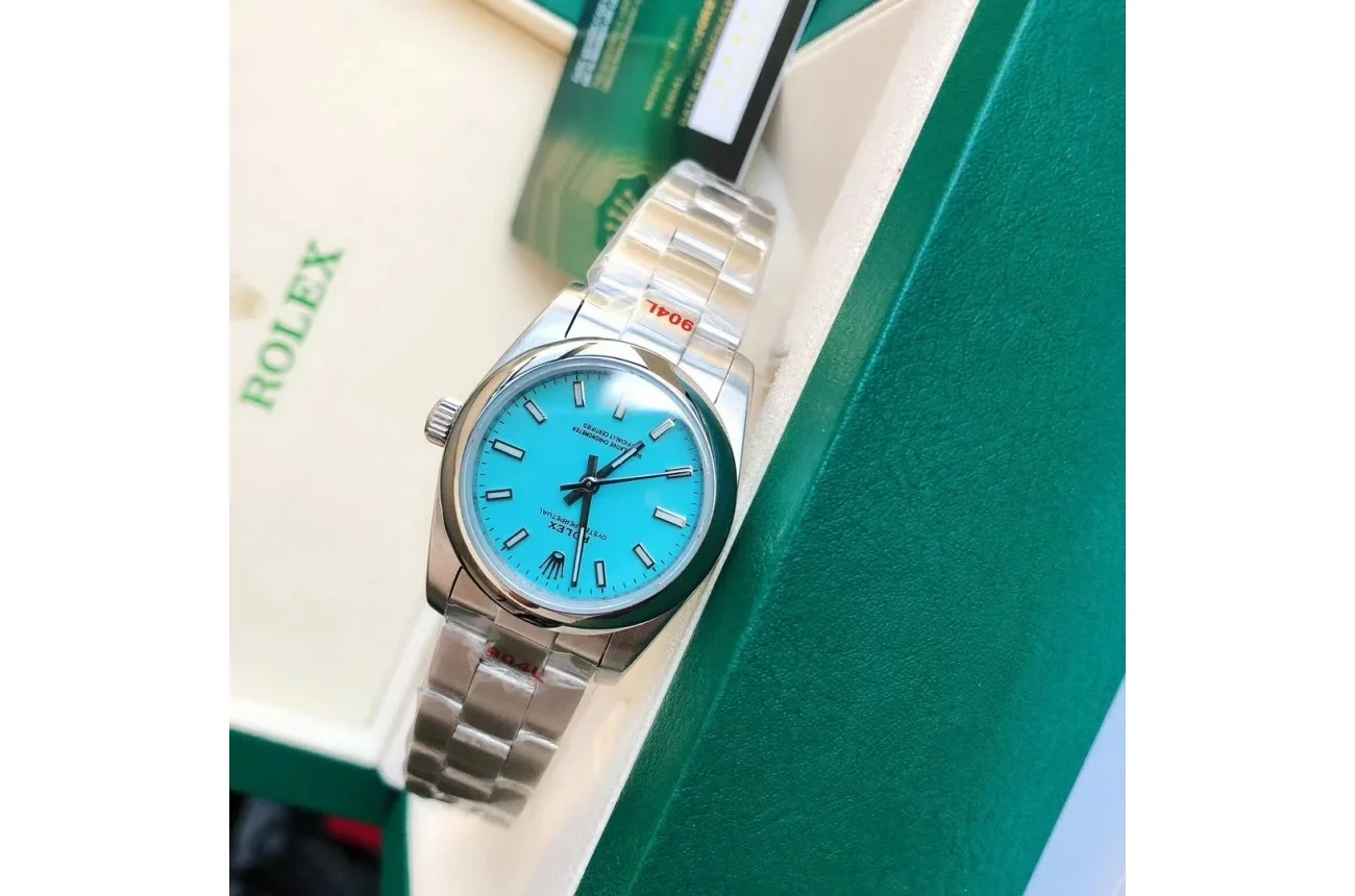 Couple Watches Rolex Oyster Perpetual 31/41mm SS/SS Tiffany Blue/Stk - view 8