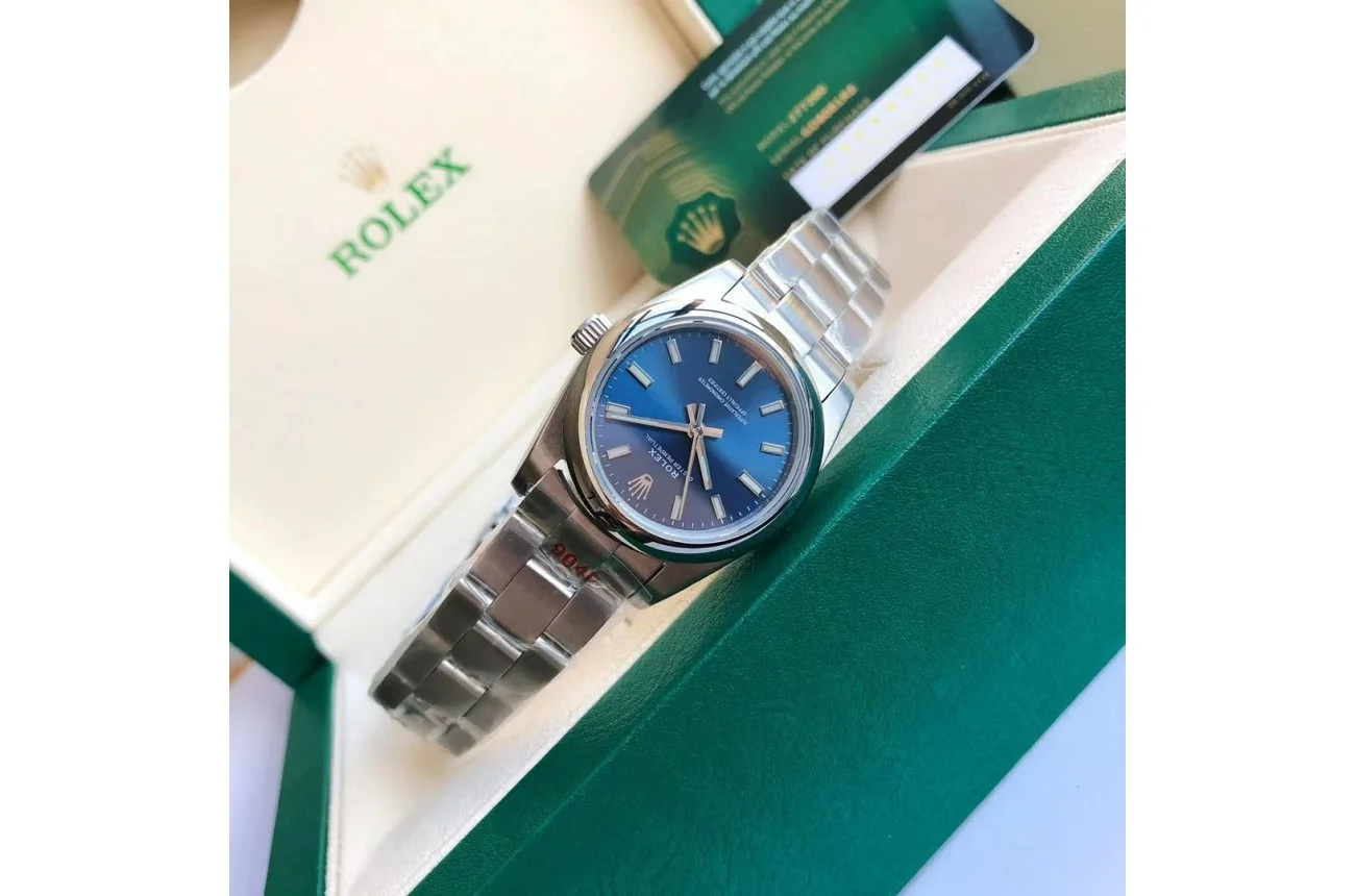 Couple Watches Rolex Oyster Perpetual 31/41mm SS/SS Blue/Stk - view 8