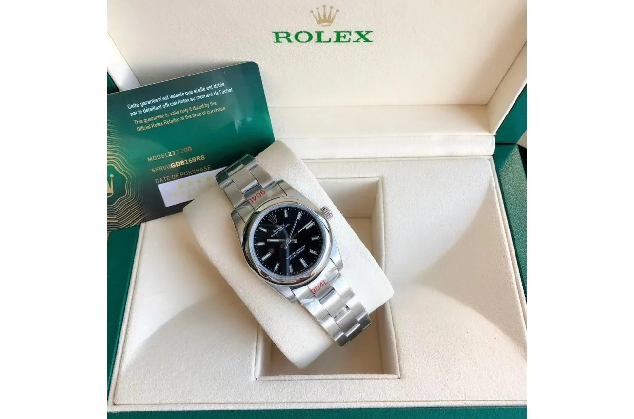 Couple Watches Rolex Oyster Perpetual 31/41mm SS/SS Black/Stk - view 8