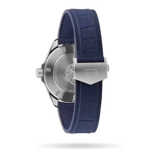 TAG Heuer Aquaracer Men Automatic Blue Rubber Watch WAY201P.FT6178 - view 7