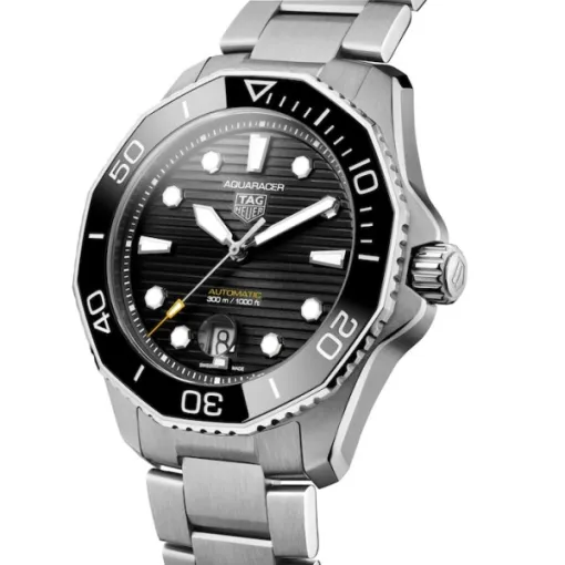 TAG Heuer Aquaracer Men Automatic Black Stainless Steel Watch WBP201A.BA0632 - view 3