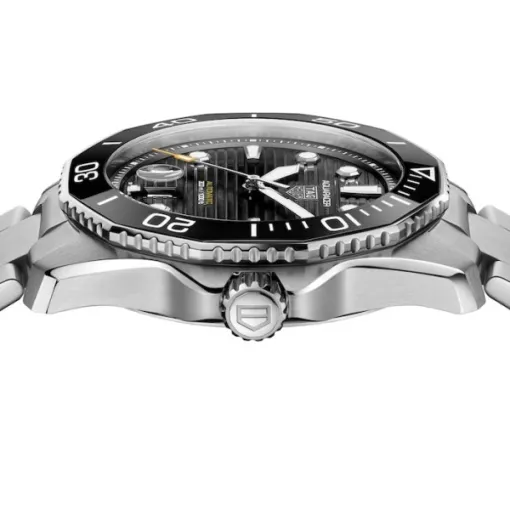 TAG Heuer Aquaracer Men Automatic Black Stainless Steel Watch WBP201A.BA0632 - view 4