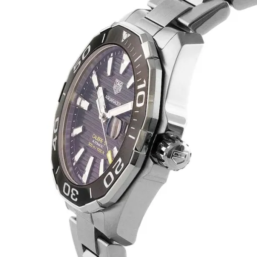 TAG Heuer Aquaracer Men Automatic Black Stainless Steel Watch WAY201A.BA0927 - view 4