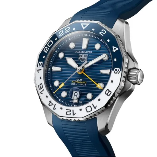 TAG Heuer Aquaracer Men Automatic Blue Rubber Watch WBP2010.FT6198 - view 3