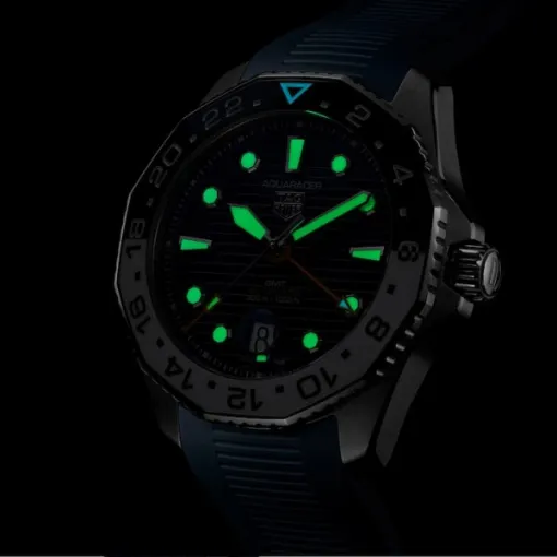 TAG Heuer Aquaracer Men Automatic Blue Rubber Watch WBP2010.FT6198 - view 7