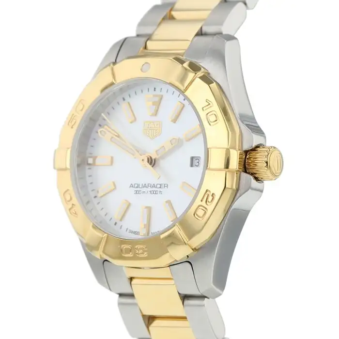 TAG Heuer Aquaracer Women Quartz Mother of Pearl Bicoloured Watch WBD1420.BB0321 - view 3