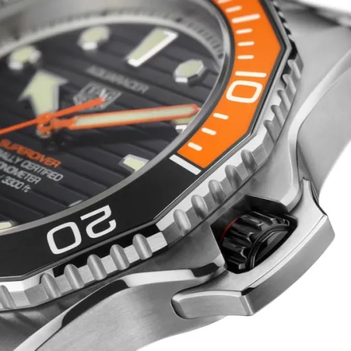TAG Heuer Aquaracer Men Automatic Black Titanium Watch WBP5A8A.BF0619 - view 4