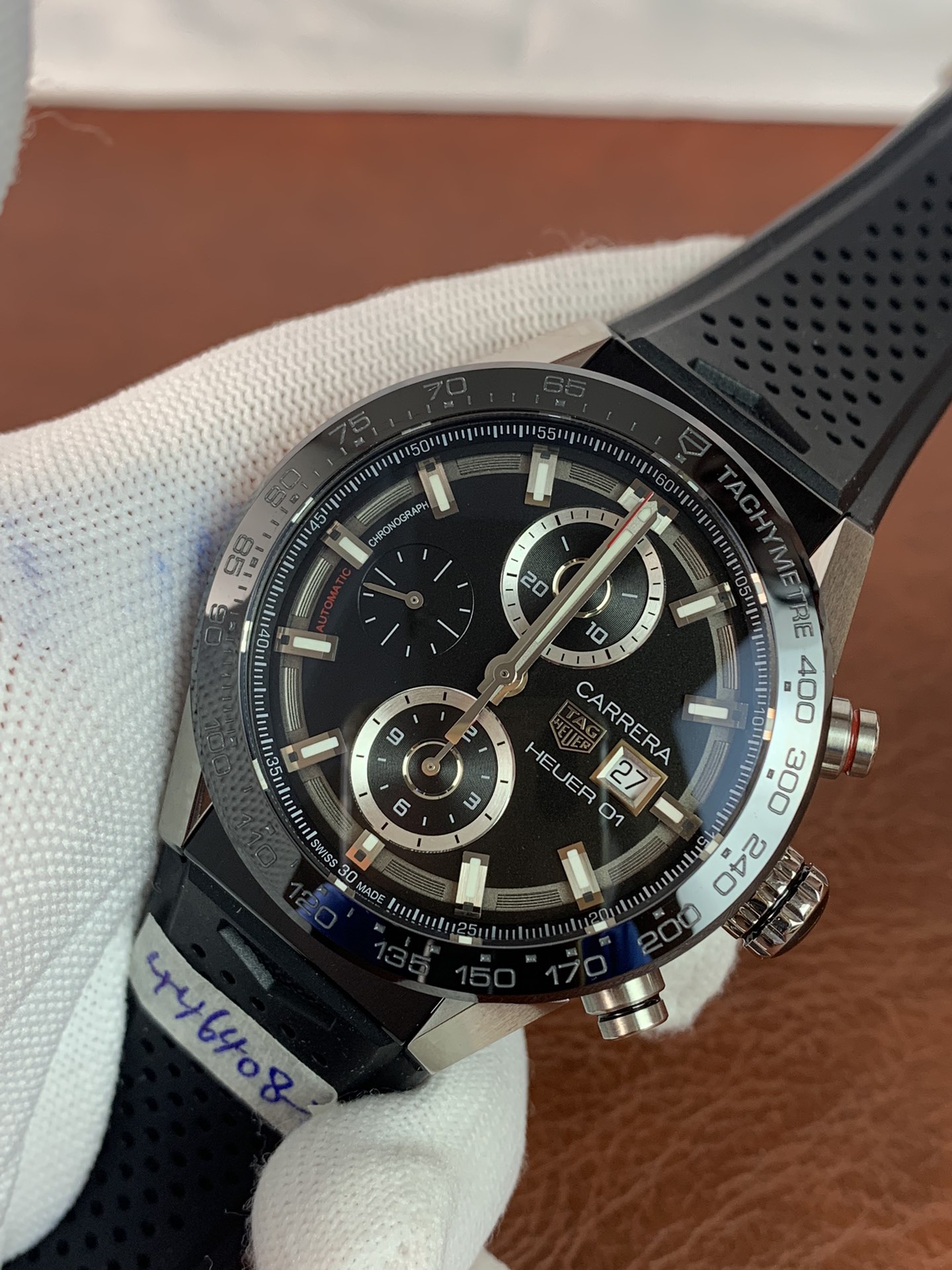 Tag Heuer Carrera Calibre Heuer 01 43mm CAR201Z.FT6046 - view 8