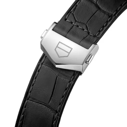 TAG Heuer Carrera Men Automatic Silver Alligator Watch WBN2111.FC6505 - view 7