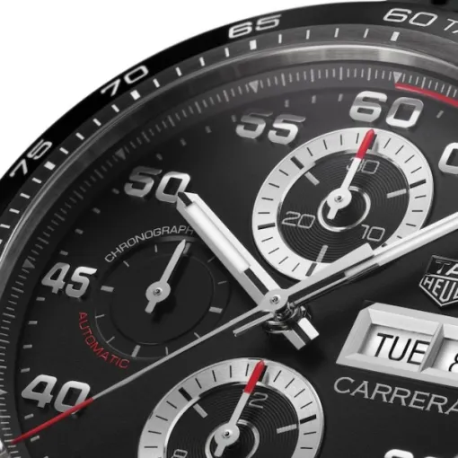 TAG Heuer Carrera Men Automatic Black Rubber Watch CBN2A1AA.FT6228 - view 3