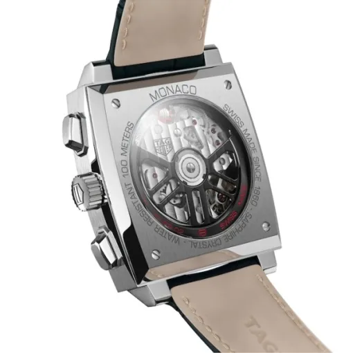 TAG Heuer Monaco Men Automatic Black Alligator Watch CBL2113.FC6177 - view 4