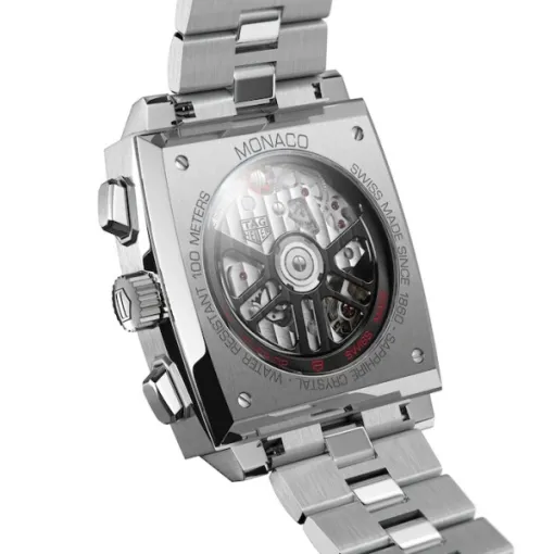 TAG Heuer Monaco Men Automatic Black Stainless Steel Watch CBL2113.BA0644 - view 4